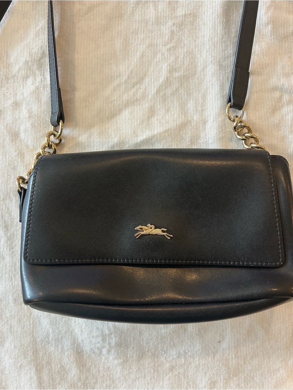 SOLD Longchamp Honore 404 Leather Crossbody - Picture 4 of 16